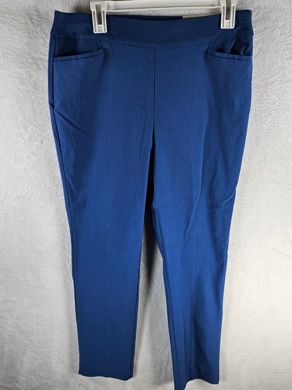 Chico's So Slimming Brigitte Slim Ankle Pants Duchess Blue Women's Size 8R
